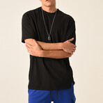 Relaxed Fit S/S Tee // Black (L)