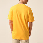 Relaxed Fit S/S Tee // Yellow (M)