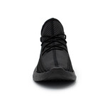 Akademiks Men's Fit 2.0 Knit Jogger // Black + Gray (8 M)