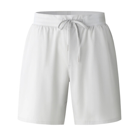 Criterion 2.0 Lifestyle Performance Workout Short // Light Gray (Small)