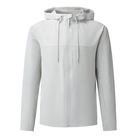 Expedition Performance Fabric Jacket // Light Gray (Small)