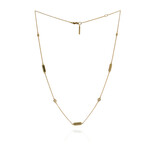 Roberto Coin New Barocco 18K Yellow Gold Diamond Necklace // 18" // Store Display