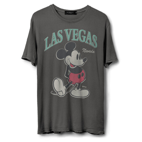 Mickey Las Vegas // Vintage Black + Pigment Dye (XS) - Junk Food