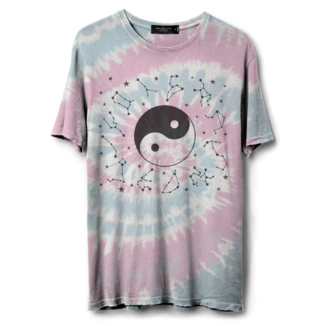 Yin And Yang Stars // Tie Dye (XS)