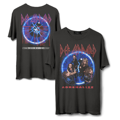 Def Leppard The 7 Day Week Tour // Vintage Black (XS)