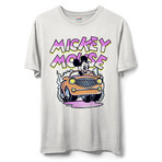Mickey Mouse Car // White (XL)