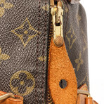 Louis Vuitton // Canvas Leather Speedy Satchel Bag