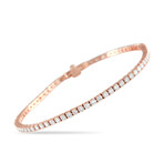 LB Exclusive // Ladies 14K Rose Gold Diamond Tennis Bracelet // 7.5" // New