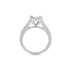 14K White Gold Diamond Ring // Ring Size: 7 // New