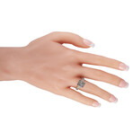 14K White Gold Diamond Ring // Ring Size: 7 // New