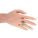 14K White Gold Diamond Ring II // Ring Size: 7 // New