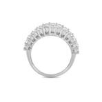18K White Gold Diamond Ring // Ring Size: 6 // New