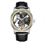 Swan & Edgar LE Hand Assembled Intricacy Tourbillon Steel Yellow Automatic // SE1950T