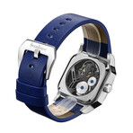 Swan & Edgar LE Hand Assembled Vortex Blue Automatic // SE1793T