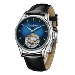 Swan & Edgar LE Hand Assembled Tourbillon Dawn Blue Automatic // SE0070T