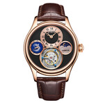 Gamages of London LE Hand Assembled World Tourbillon Automatic // GA00942