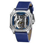 Swan & Edgar LE Hand Assembled Vortex Blue Automatic // SE1793T