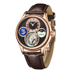 Gamages of London LE Hand Assembled World Tourbillon Automatic // GA00942