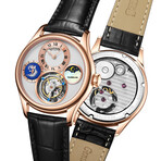 Gamages of London LE Hand Assembled World Tourbillon Automatic // GA00945