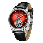 Swan & Edgar LE Hand Assembled Tourbillon Shepherds Sunset Red Automatic // SE0069T