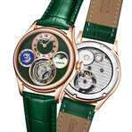 Gamages of London LE Hand Assembled World Tourbillon Automatic // GA00946