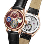 Gamages of London LE Hand Assembled World Tourbillon Automatic // GA00941