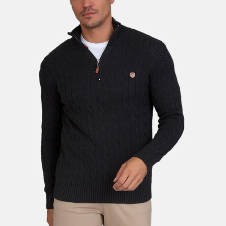 Sherman Pullover // Black (3XL)