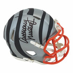 Anthony Munoz Signed Cincinnati Bengals FLASH Riddell Speed Mini Helmet