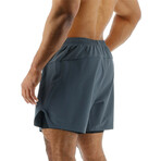 TYR 6" Lined Short // Dark Shadow (Small)