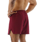 TYR 6" Unlined Short // Windsor Wine (Small)