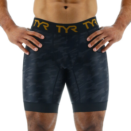 TYR Competitive Short // Black (Small)