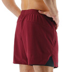 TYR 6" Lined Short // Windsor Wine (Small)