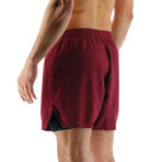 TYR 6" Lined Short // Windsor Wine (Small)