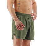 TYR 6" Unlined Short // Olive Night (Small)