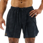 TYR 6" Lined Short // Black (Small)
