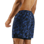 TYR 6" Lined Short // Navy (Small)