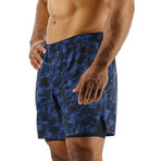TYR 6" Lined Short // Navy (Small)