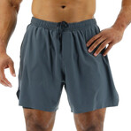TYR 6" Lined Short // Dark Shadow (Small)