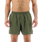 TYR 6" Unlined Short // Olive Night (Small)