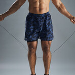 TYR 6" Lined Short // Navy (Small)