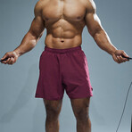 TYR 6" Unlined Short // Windsor Wine (Small)