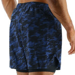 TYR 6" Lined Short // Navy (Small)