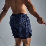 TYR 6" Lined Short // Navy (Small)