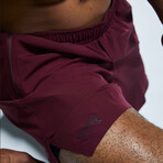 TYR 6" Unlined Short // Windsor Wine (Small)