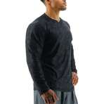 TYR Airtech Long Sleeve Tee // Black (Small)