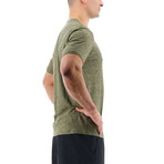 TYR Airtech Tee // Olive Night Heather (Small)