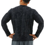 TYR Airtech Long Sleeve Tee // Black (Small)