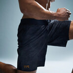 TYR 7" Lined Short // Black (Small)