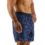 TYR 7" Lined Short // Navy (Small)