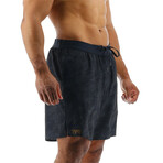 TYR 9" Lined Short // Black (Small)